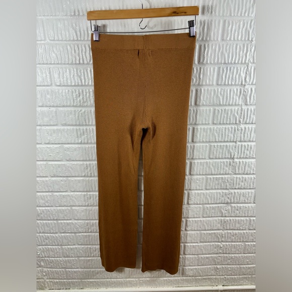 Nadaam Ribbed Flare Pant Small Cashmere Silk NWT - Picture 4 of 5